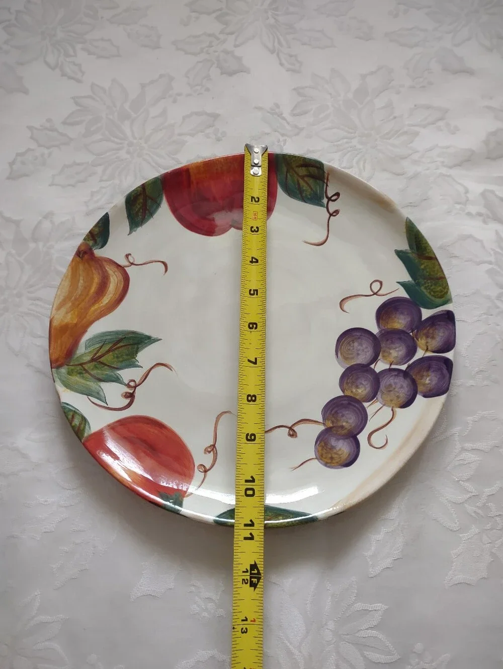 Venetian Hand Painted Fruits Mediteranean Ceramica Classica